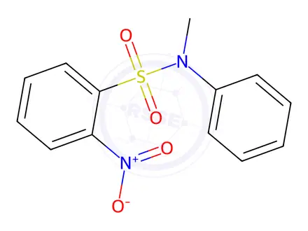 Chemical structure of N-Methyl-2-nitro-N-phenylbenzenesulfonamide