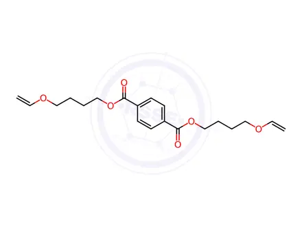 Chemical structure of Bis[4-(vinyloxy)butyl] Terephthalate