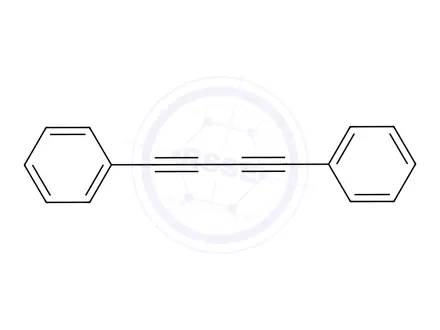 Chemical structure of 1,4-Diphenylbutadiyne