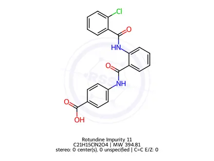 Chemical structure of Rotundine Impurity 11
