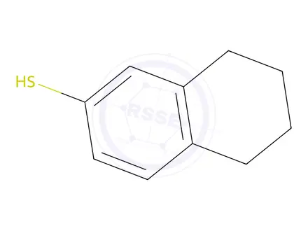 Chemical structure of 5,6,7,8-tetrahydronaphthalene-2-thiol