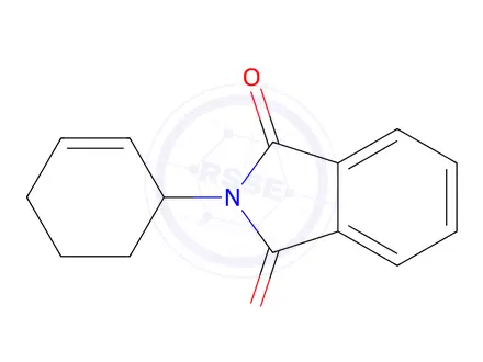 Chemical structure of 2-(2-Cyclohexen-1-yl)-1H-isoindole-1,3(2H)-dione