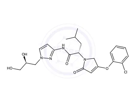Chemical structure of Dorzagliatin Impurity 7