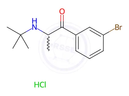 Chemical structure of Bupropion Impurity B HCl