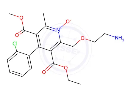 Chemical structure of Dehydro Amlodipine N-oxide