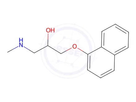 Chemical structure of Propranolol Hydrochloride Impurity 44