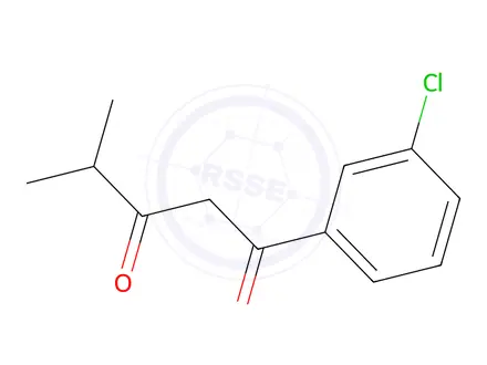 Chemical structure of 1-(3-Chlorophenyl)-4-methylpentane-1,3-dione