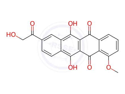 Chemical structure of Doxorubicin Impurity 7