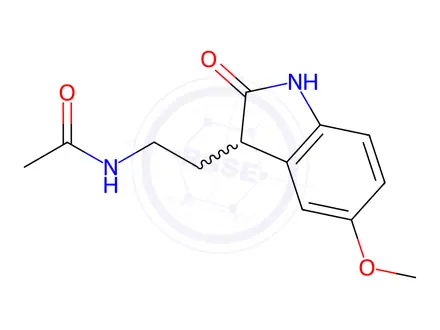 Chemical structure of Melatonin Impurity 5