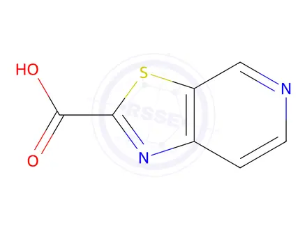 Chemical structure of Thiazolo[5,4-c]pyridine-2-carboxylic acid