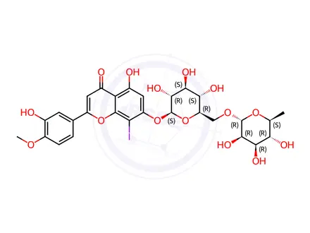 Chemical structure of Diosmin Impurity 9