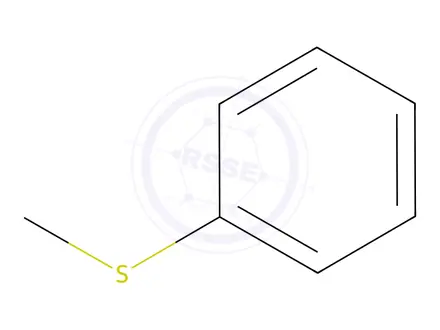 Chemical structure of Thioanisole