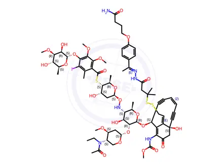 Chemical structure of Ozogamicin