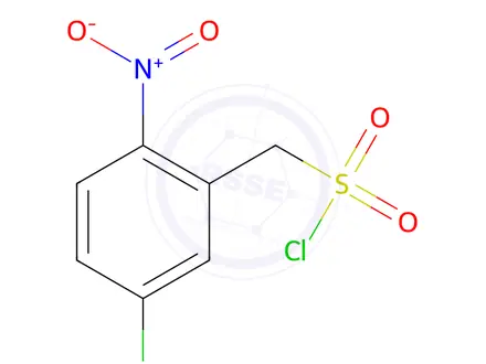 Chemical structure of (5-Chloro-2-nitrophenyl)methanesulfonyl chloride