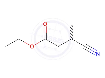 Chemical structure of Ethyl 3-cyanobutanoate