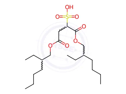 Chemical structure of Docusate - API Standards