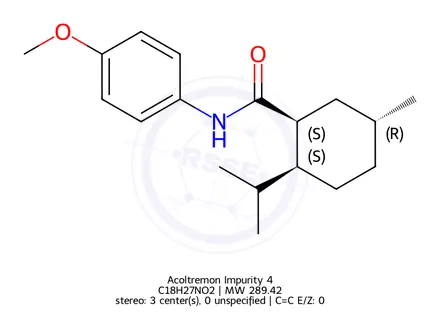 Chemical structure of Acoltremon Diastereomer