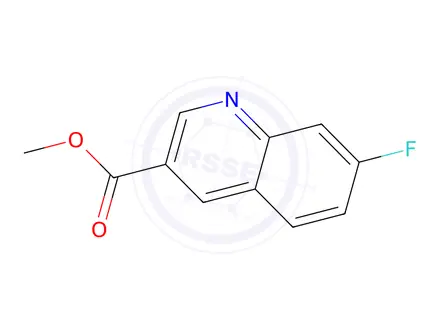 Chemical structure of Methyl 7-fluoroquinoline-3-carboxylate