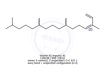 Chemical structure of Vitamin K1 Impurity 41