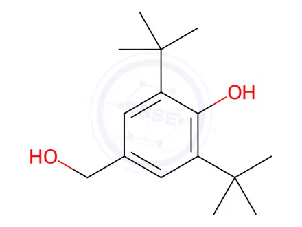 Chemical structure of 2,6-Di-tert-butyl-4-hydroxymethylphenol