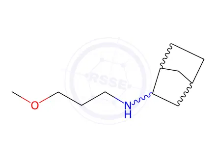 Chemical structure of n-(3-Methoxypropyl)bicyclo[2.2.1]heptan-2-amine