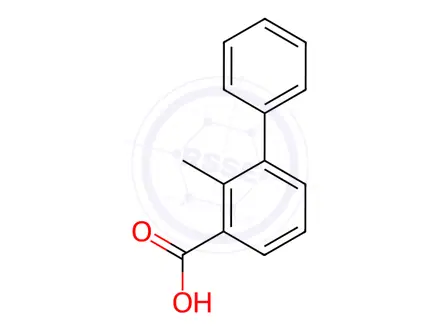Chemical structure of 2-Methyl-[1,1'-biphenyl]-3-carboxylic Acid