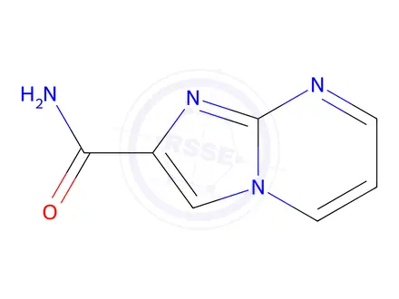 Chemical structure of Imidazo[1,2-a]pyrimidine-2-carboxamide