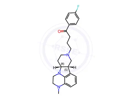 Chemical structure of Lumateperone Enantiomer