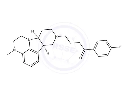 Chemical structure of Lumateperone