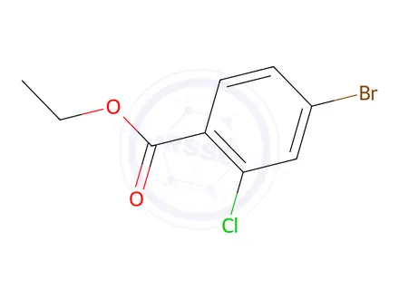Chemical structure of Ethyl 4-bromo-2-chlorobenzoate
