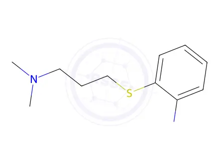 Chemical structure of 2-[[3-(Dimethylamino)propyl]thio]benzenamine