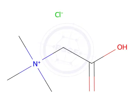 Chemical structure of Betaine Hydrochloride