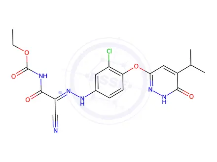 Chemical structure of Resmetirom impurity 86