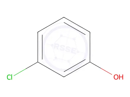 Chemical structure of 3-Chlorophenol