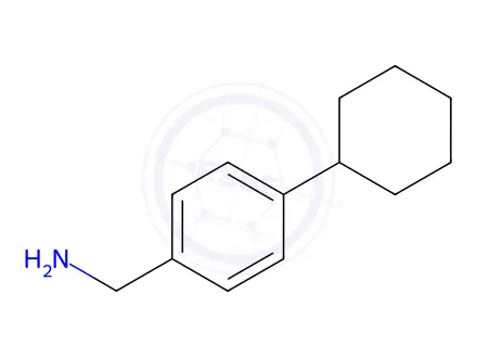 Chemical structure of (4-cyclohexylphenyl)methanamine