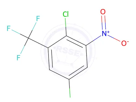 Chemical structure of 2,5-Dichloro-1-nitro-3-(trifluoromethyl)benzene