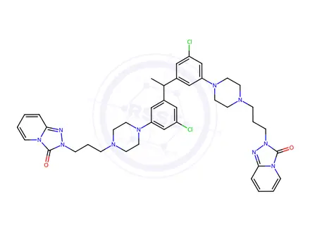 Chemical structure of Trazodone impurity 42
