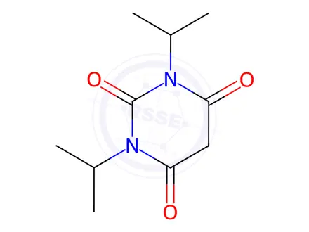 Chemical structure of 1,3-Di(propan-2-yl)-1,3-diazinane-2,4,6-trione