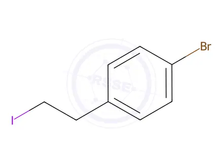 Chemical structure of 1-Bromo-4-(2-iodoethyl)benzene