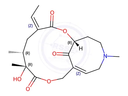 Chemical structure of Senkirkine