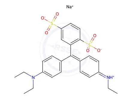 Chemical structure of Isosulfan Blue impurity 6
