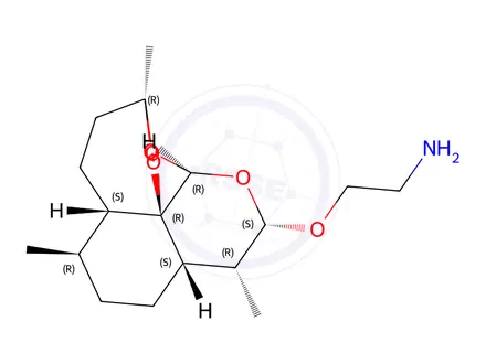 Chemical structure of Aminoarteether