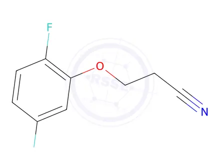 Chemical structure of 3-(2,5-Difluorophenoxy)propanenitrile