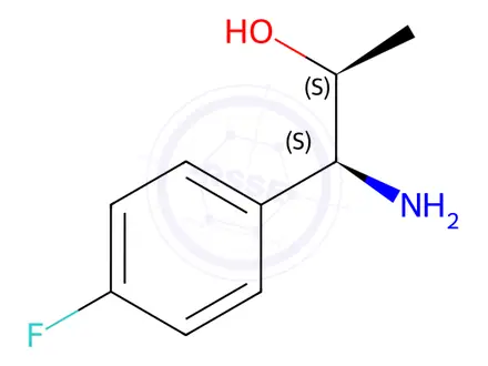 Chemical structure of (1S,2S)-1-AMINO-1-(4-FLUOROPHENYL)PROPAN-2-OL