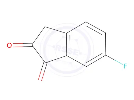 Chemical structure of 6-Fluoro-1H-indene-1,2(3H)-dione