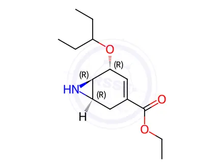 Chemical structure of Oseltamivir Impurity 381