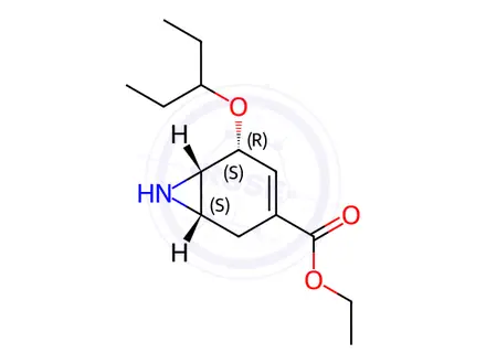 Chemical structure of Oseltamivir Impurity 275