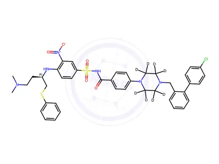 Chemical structure of ABT 737-d8