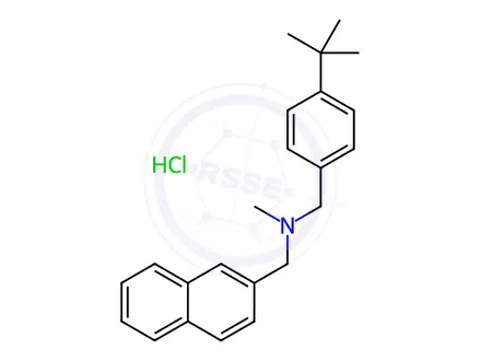 Chemical structure of Butenafine Impurity 126