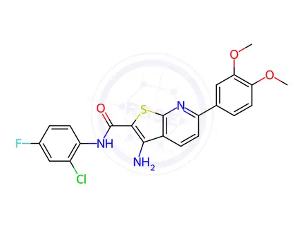 Chemical structure of WAY-324920